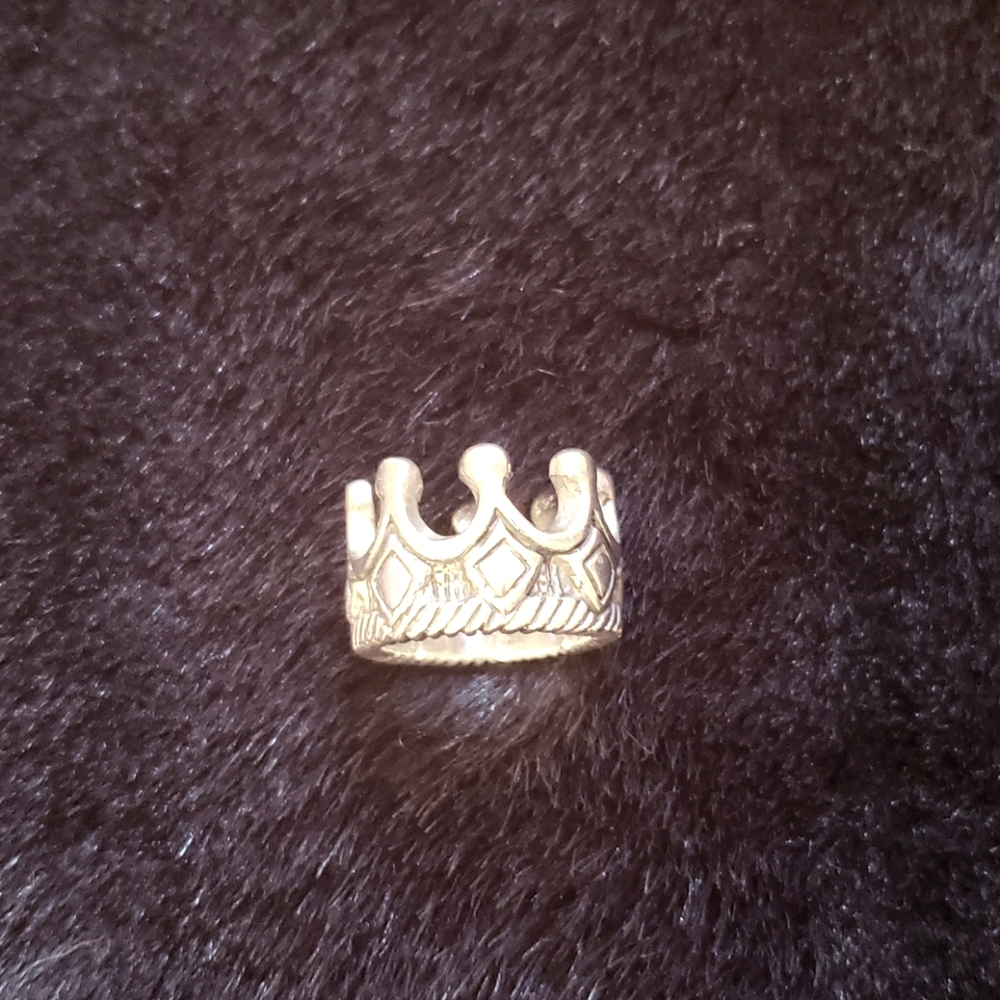 Silver Crown Ring